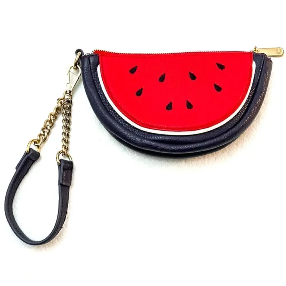 Charming Charlie Watermelon Purse 5x9 Wristlet